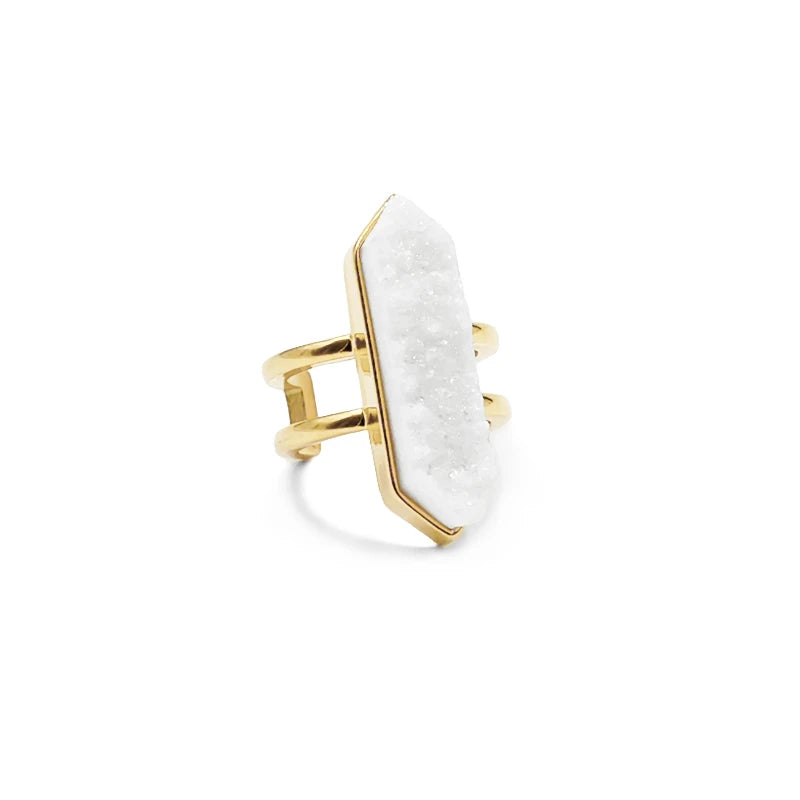 Bangle Collection - Magna White Quartz Ring - Limited Quantities!