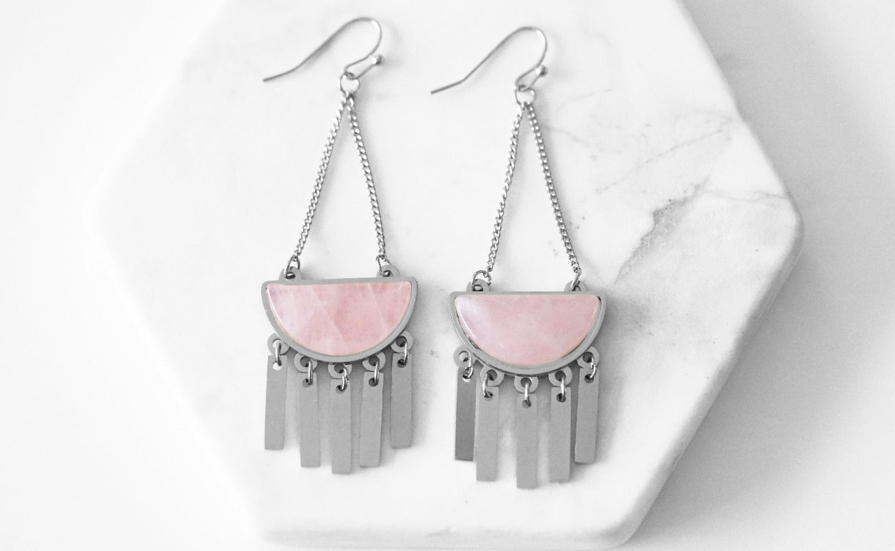Bianca Collection - Silver Ballet Earrings
