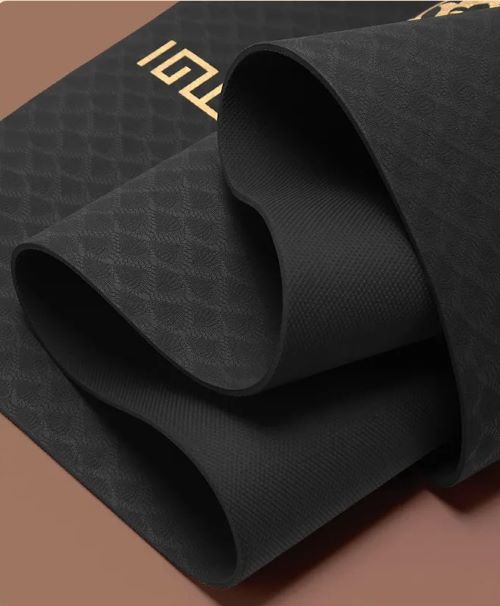 Luxury 6mm Natural Rubber Non-Slip Yoga Mat