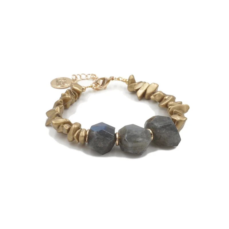 Mineral Collection - Gold Crush Bracelet - Limited quantities!