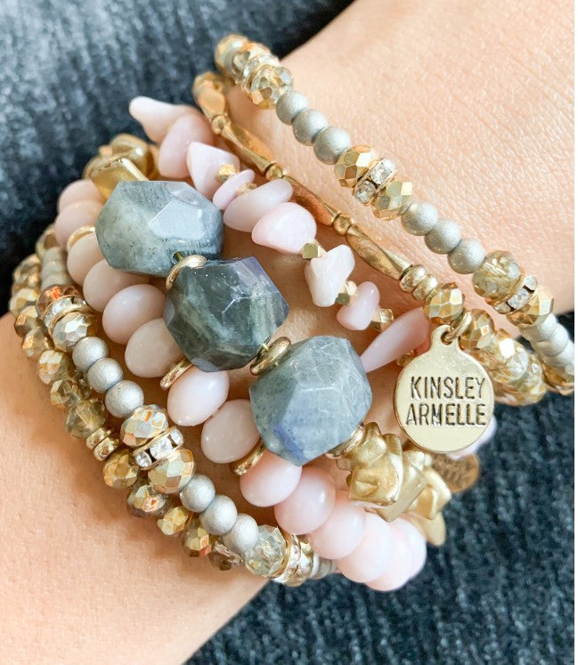 Mineral Collection - Gold Crush Bracelet - Limited quantities!